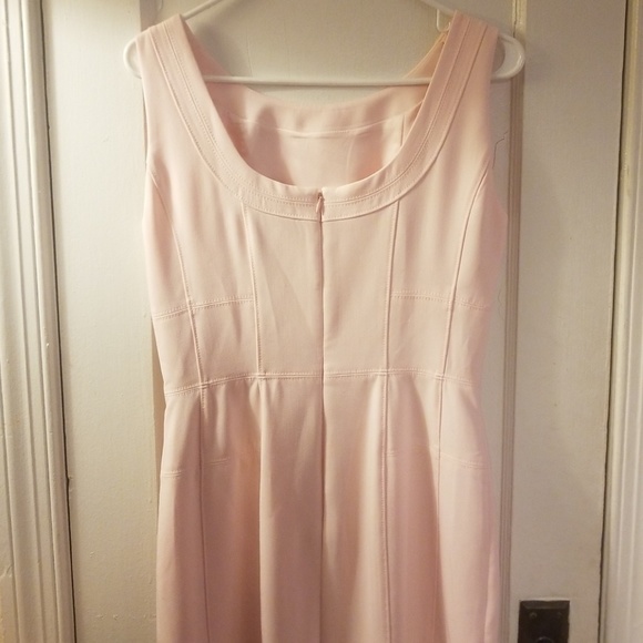 Powder Pink Midi Dress - Picture 3 of 5